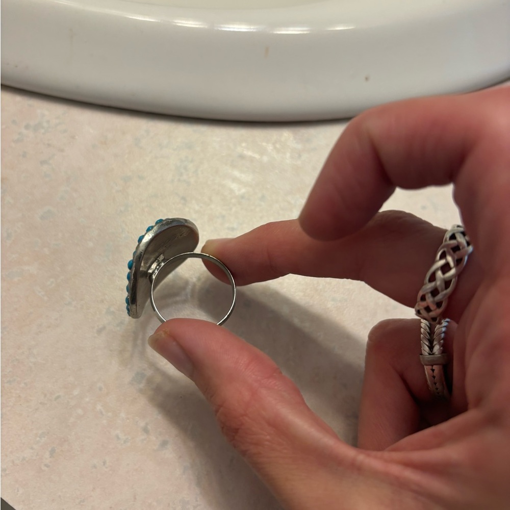 Blu aqua ring - Picture 4 of 4